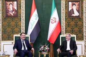 بزشکیان والسودانی یؤکدان على مشارکة القدرات من أجل تعزیز العلاقات الاقتصادیة بین إیران والعراق

