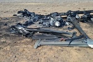 اسقاط مسیرة معادیة من طراز هرمس فی سماء طهران
