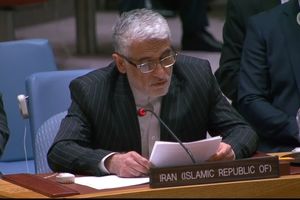 إیران ترفض رفضاً قاطعاً الاتهامات الباطلة التی وجهها ممثل الولایات المتحدة

